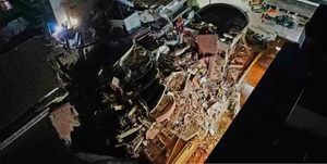 Hotel de 10 pisos colapsa en Argentina