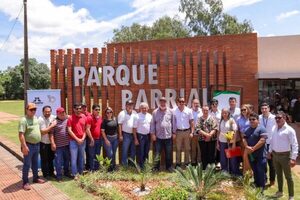 Parque Barrial en Hernandarias, nuevo espacio para el disfrute de lugareños