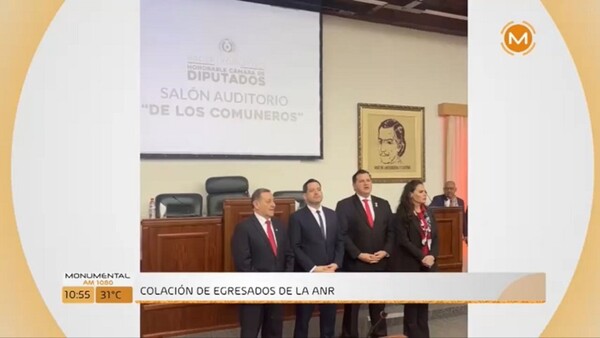 Colorados utilizan salón del Congreso para acto partidario