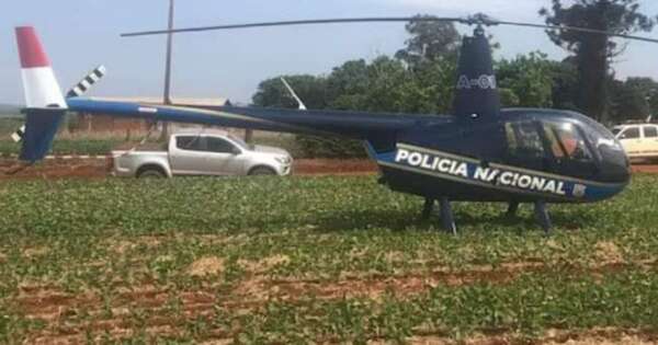Diario HOY | Helicóptero policial se une en la búsqueda del secuestrado en Mbaracayú