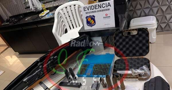 Diario HOY | Incautan arsenal de armas y municiones durante allanamiento a vivienda en PJC