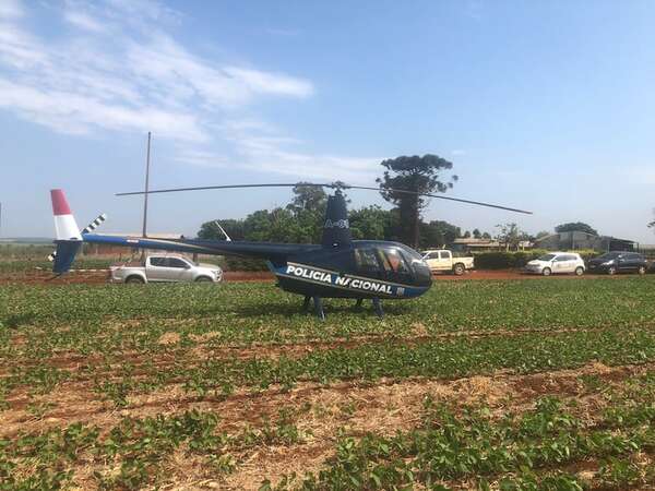 Secuestro en Alto Paraná: llega helicóptero para reforzar rastrillaje - ABC en el Este - ABC Color