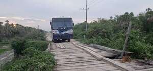 Puentes de caminos del Alto Paraguay son trampas mortales - Noticias del Chaco - ABC Color