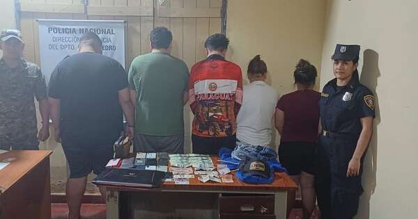 La Nación / Detienen a presunta banda de cinco tortoleros en San Pedro