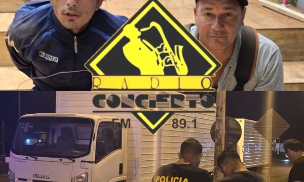 Tras persecución recuperan mercaderías robadas a transportadora