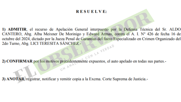 Caso Dakovo: Rechazan revocatoria de prisión al no agotarse plazo para extradición