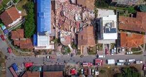 La Nación / Argentina: derrumbe de hotel deja un muerto y una decena de desaparecidos