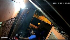 Policía busca identificar a delincuente que hurtó motocicleta de estudiante