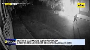 Quiso robar cables de medidor, ocasionó una explosión y terminó quemado - ABC Noticias - ABC Color