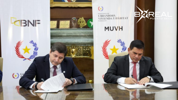 MUVH y BNF firmaron convenio para otorgamiento de créditos - Unicanal