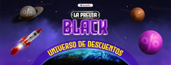 Inverfin presenta ofertas imperdibles en tecnología y muebles para el Black Friday