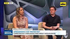 Aprendiendo con “Mister Wiz”: competencias y habilidades para niños y adolescentes - Gente & Negocios - ABC Color