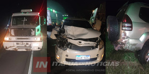 UNA PERSONA HERIDA TRAS ACCIDENTE VIAL EN CARMEN DEL PARANÁ - Itapúa Noticias