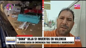 Tormenta en Valencia dejó 51 muertos