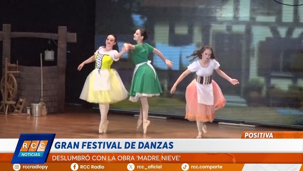 Video: Gran Festival de Danzas deslumbró con la obra ‘Madre Nieve’