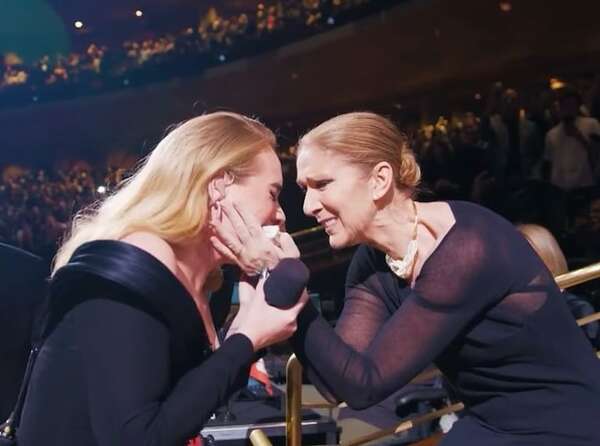 ¿Qué dijo Adele tras el emotivo reencuentro con Céline Dion? - Gente - ABC Color