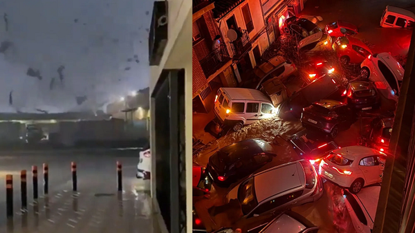 Rescatan a dos paraguayas tras el paso de un devastador temporal en España - Noticiero Paraguay