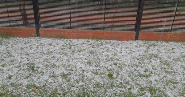 Diario HOY | Granizada rápida, pero destructiva sacude a Minga Guazú y pobladores piden ayuda