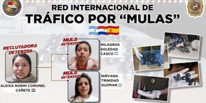 EN OPERATIVO INTERNACIONAL CAPTURAN A “MULAS” ARGENTINAS QUE PRETENDÍAN LLEVAR COCAÍNA A ESPAÑA - Itapúa Noticias