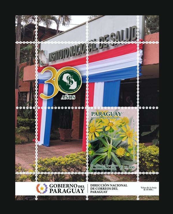 Instituto Nacional de Salud está en las nuevas estampillas postales - .::Agencia IP::.