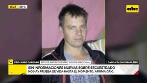 Manejan tres hipótesis sobre secuestro de colono brasileño: hasta ahora no hay prueba de vida  - ABC Noticias - ABC Color