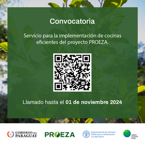 Licitación para implementación de cocinas eficiente va hasta el 1 de noviembre - .::Agencia IP::.