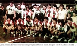 Paraguay campeón del mundo en Australia 88