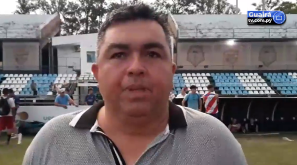 Presidente de 14 de mayo habló antes del partido ante olimpia