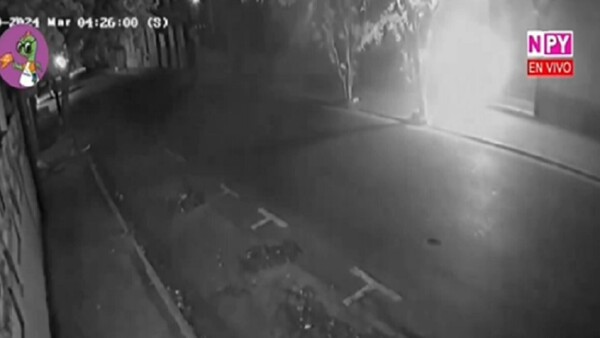 Intentó robar medidor y casi muere electrocutado
