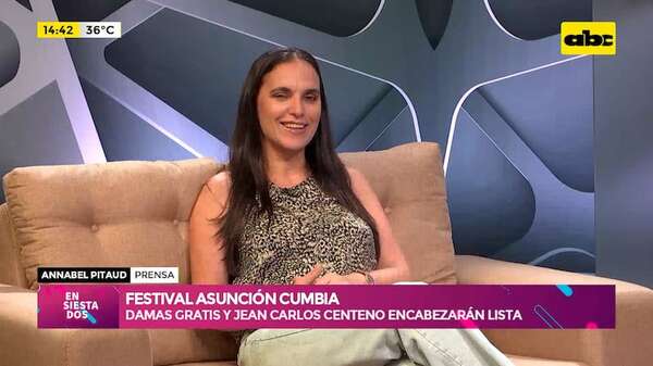 Llega el Asunción Cumbia: Damas Gratis y Jean Carlos Centeno encabezarán el festival - Ensiestados - ABC Color