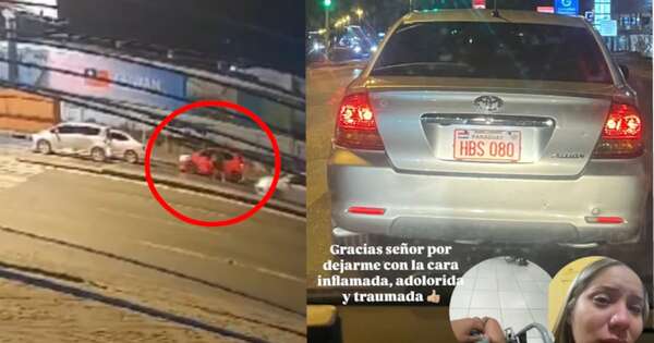 Diario HOY | “Tuqueó” por accidente otro vehículo y acabó siendo golpeada: joven denuncia agresión