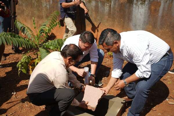 Comenzó la construcción para el local del obispado de la Diócesis de Caazapá - Nacionales - ABC Color