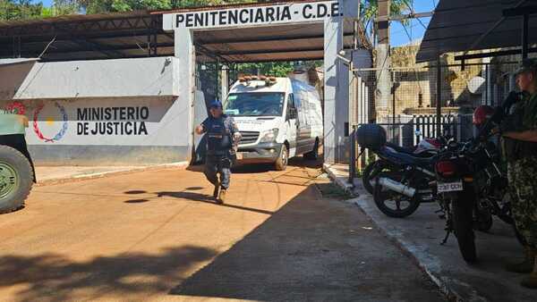 Ministerio de Justicia traslada a 23 presos a la cárcel de Minga Guazú