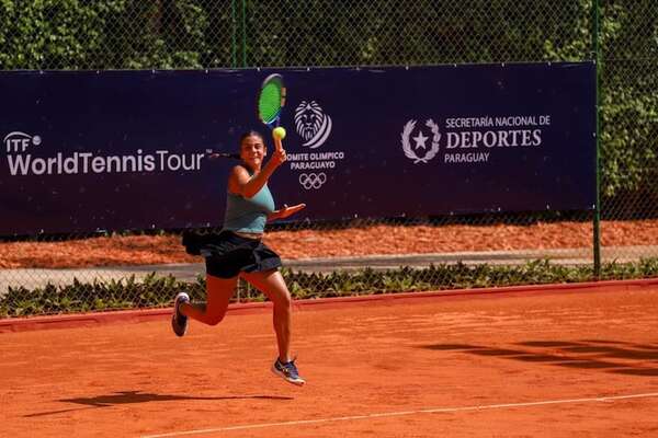 Tenis: Catalina avanza en el ITF W15 Luque - Polideportivo - ABC Color
