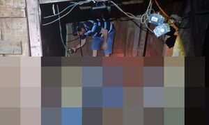 Hombre muere electrocutado