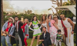 (GALERIA)Tiró la casa por la ventana: La gran farra de Halloween que organizó Nadia Ferreira