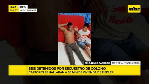 Liberaron a colono brasileño y hay seis detenidos tras allanamiento - ABC Noticias - ABC Color