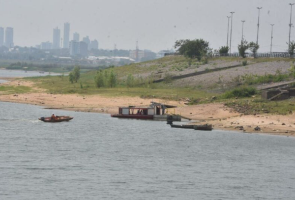 Río Paraguay registra -1,57 metros en Asunción