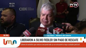 Ministro Riera descarta que haya un esquema criminal detrás del secuestro ocurrido en Alto Paraná • PARAGUAY TV