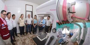 INAUGURACIÓN DE MAMÓGRAFO Y EQUIPOS DE SALUD EN EL HOSPITAL DISTRITAL DE SAN PEDRO DEL PARANÁ - Itapúa Noticias