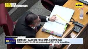 Comisión “antilavado”: representantes de Banco Atlas concurren ante bicameral  - ABC Noticias - ABC Color