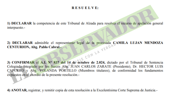 Por ausencia de elementos se mantiene prisión para acusada por tráfico de drogas