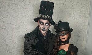 [GALERÍA] ¡Pelotero de Guaraní luce irreconocible con su disfraz por el día de brujas!