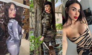 [VIDEO] ¡Ya denle el premio! Ana Laura Chamorro lució sus disfraces más sexys
