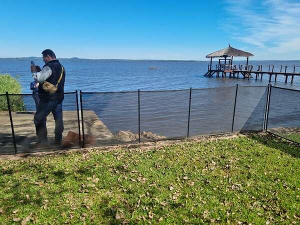 San Bernardino: denuncian construcciones ilegales en la ribera del lago Ypacaraí - Nacionales - ABC Color