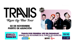 Travis en Paraguay: la banda escocesa pisará suelo guaraní por primera vez - trece