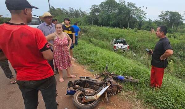 Dos hermanos adolescentes mueren tras accidente de tránsito en San Pedro  - Policiales - ABC Color