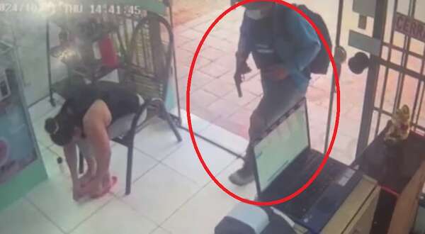 Videos: así asaltaron un local comercial en Capiatá - Policiales - ABC Color
