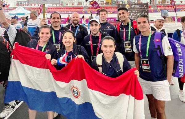 Paraguay debutó en la Copa Mundial de Pickleball en Perú •