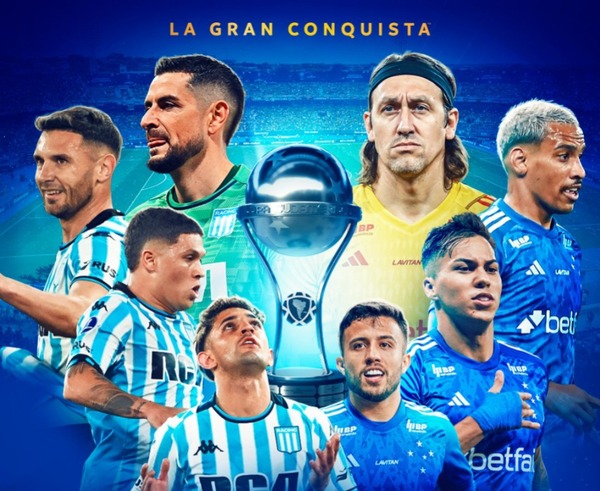 Racing y Cruzeiro disputarán la final de la Sudamericana en Asunción - trece